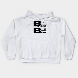 Birds Make A Good Beat, Breakdance, Beat, Music, Funny Kids Hoodie